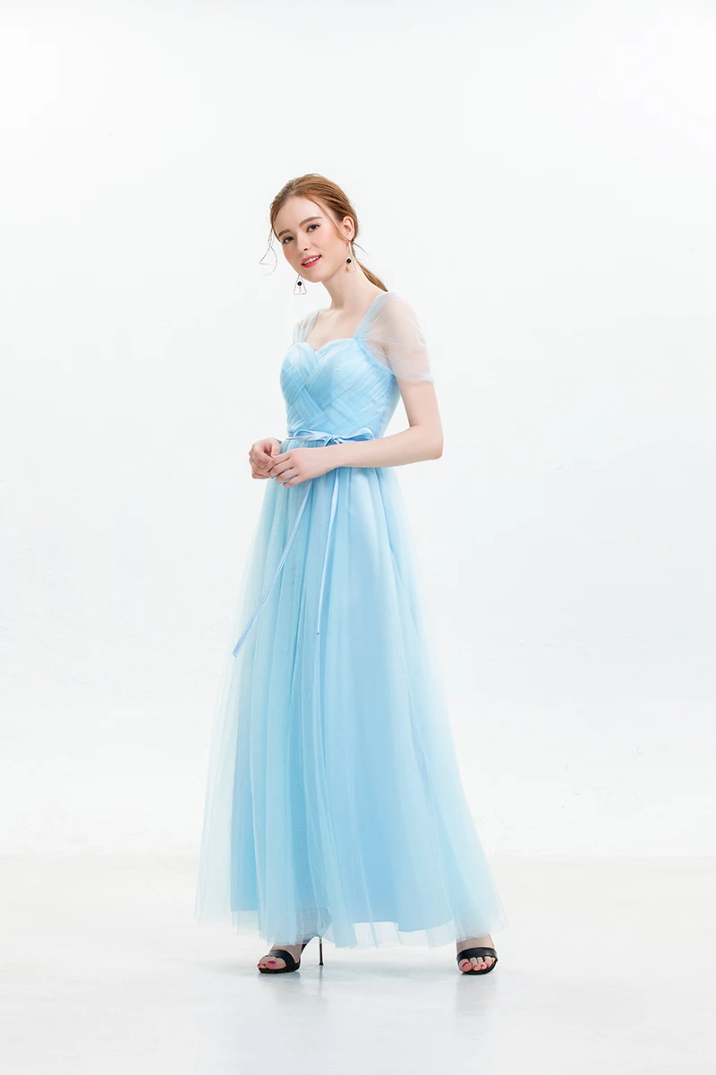 Платье макси платья подружки невесты новинка 2019 стильные женские для свадьбы