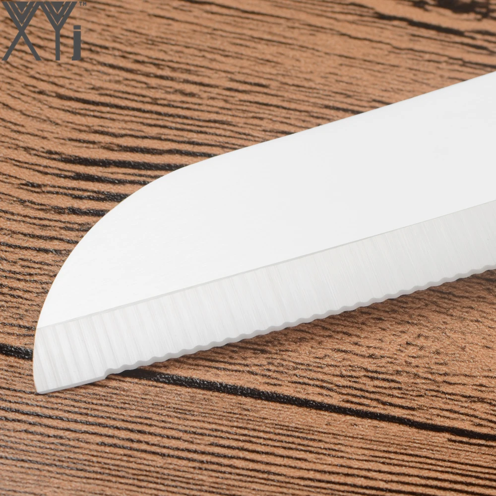 XYj 5 &quotSantoku керамический нож может использоваться в качестве хлебного ножа белый