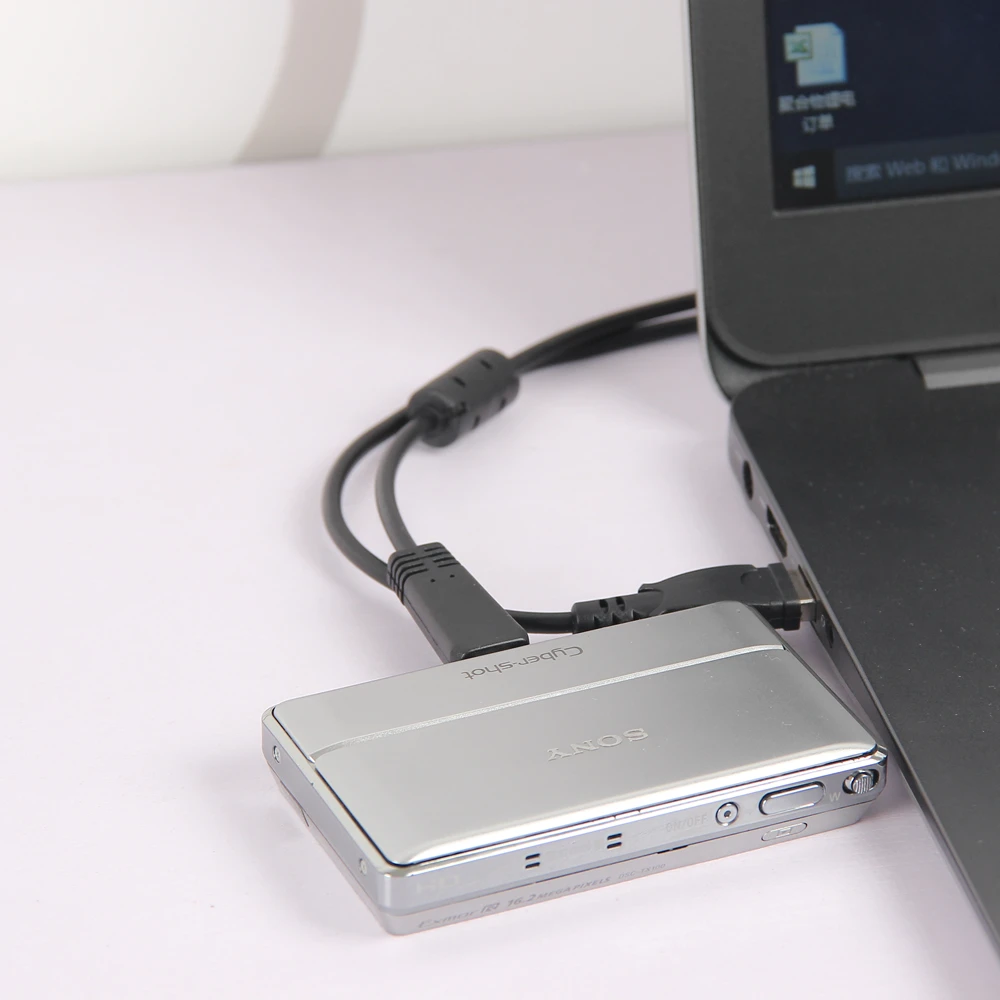 Zhenfa USB кабель для передачи данных Sony зарядки DSC HX9V HX9V/B HX9V/N TX10/B/G/L/P/S HX7/B/L/N/R/W HX9/B/N|data