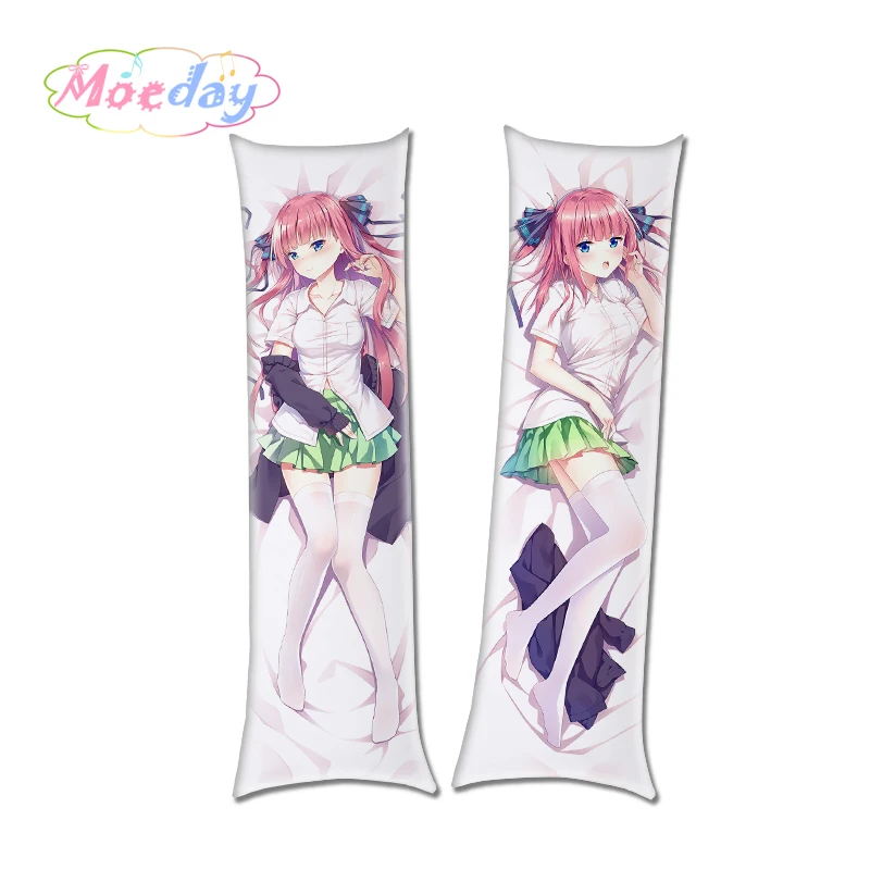 Quintestinal Quintuplets аниме персонажи Nakano Miku& Nakano Nino Dakimakura длинная подушка для объятий чехол