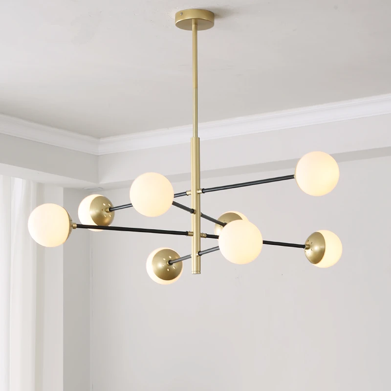 Потолочные светильники TRAZOS золотистый абажур для гостиной спальни детской