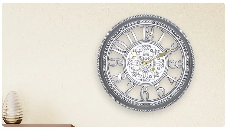 16 дюймов цифровые часы ретро настенные часы Saat Reloj Relogio de Parede Duvar Saati Horloge Murale relogio de parede decorativo Klok