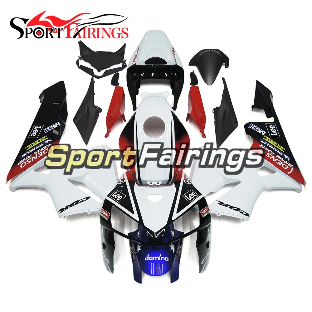 

Motorcycle White Blue Red Injection ABS Plastics Fairing Kits For Honda CBR600 CBR600RR F5 2005 2006 05 - 06 Frames Fittings