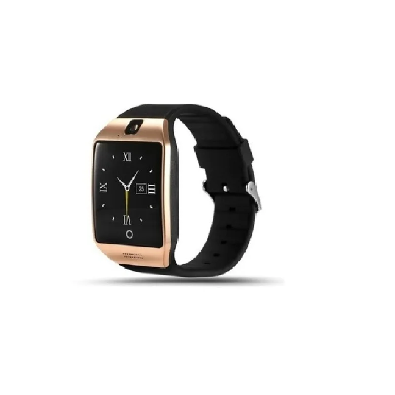Модные Bluetooth Смарт-часы Q18 с камерой Facebook Whatsapp Twitter Синхронизация SMS Smartwatch поддержка sim-карты TF для IOS Android