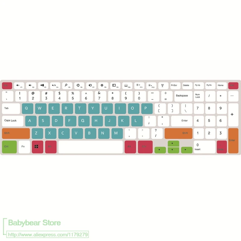 Защитная пленка для клавиатуры Dell 15Hr Inspiron 7000 15Hd Ins15Hd-2528/2628 T 15H-1528 15-7537 15 6 дюйма |
