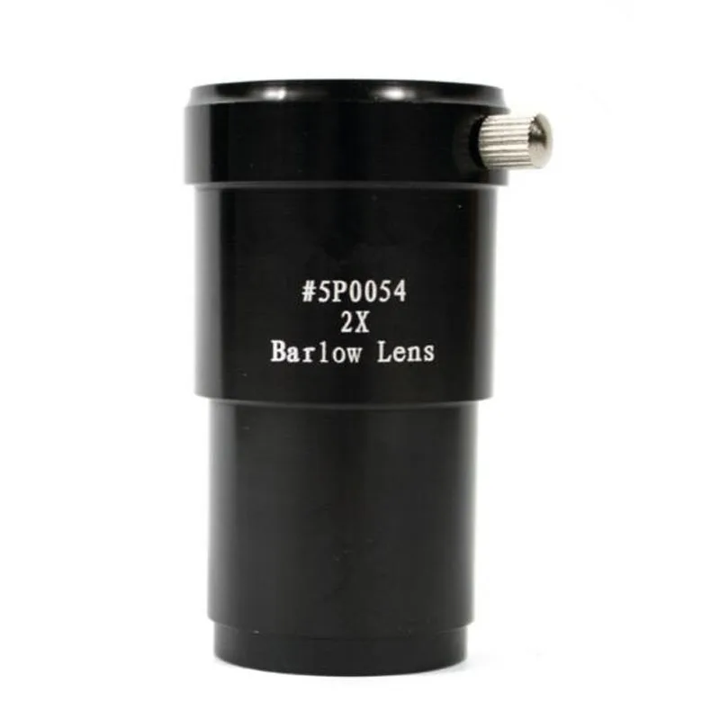 

Full Metal 1.25 inch 31.7mm 2x Barlow Lens Magnification Astronomical Telescope Eyepiece Barlow