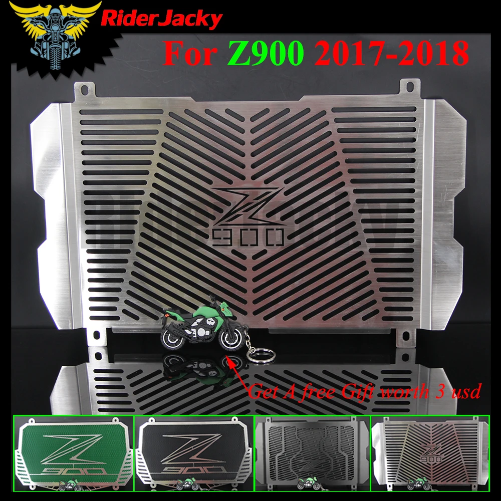 Защитная крышка радиатора RiderJacky для KAWASAKI Z900 Z 900 решетка защитная двигателя