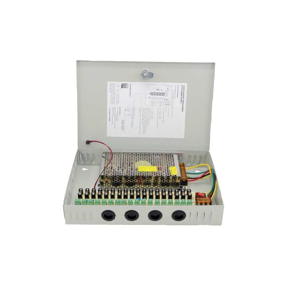 DC12V10A18CH Светодиодный CCTV переключатель питания 120 Вт безопасности/адаптер питания 110 В/220 В