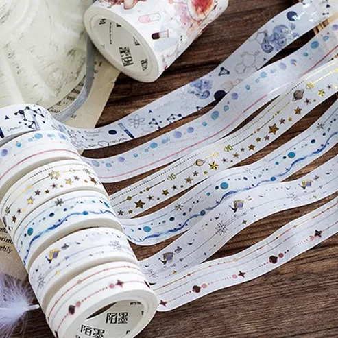 Декоративная клейкая лента Washi для скрапбукинга и украшения телефона |