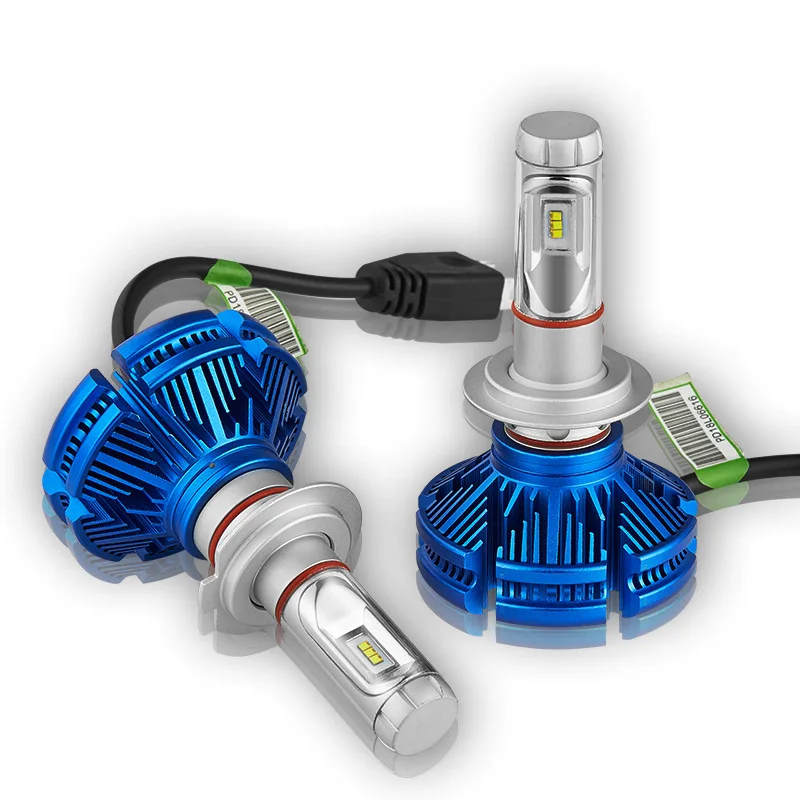 2 шт. автомобисветодиодный светодиодные лампы H7 H1 H8 H11 6000 H4 12 В|Передние LED-фары для