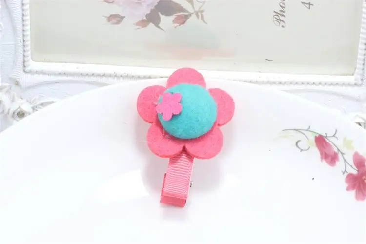 New Children's Sun Flower Hairclip Baby Girls Headdress Hairpin Tiara Princess Hair Clips For Children Acessorio De Cabelo T | Детская