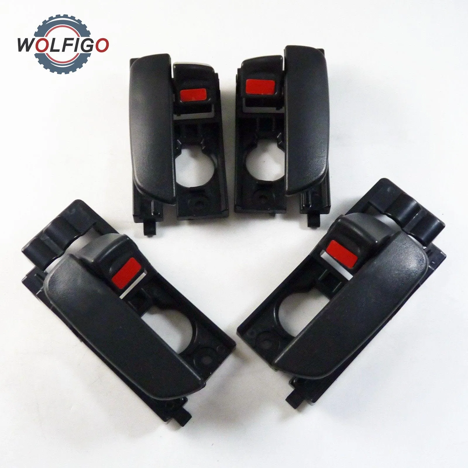 WOLFIGO Новая 4 шт Передняя Задняя Левая Правая внутренняя дверная ручка 82610 1E000 83610