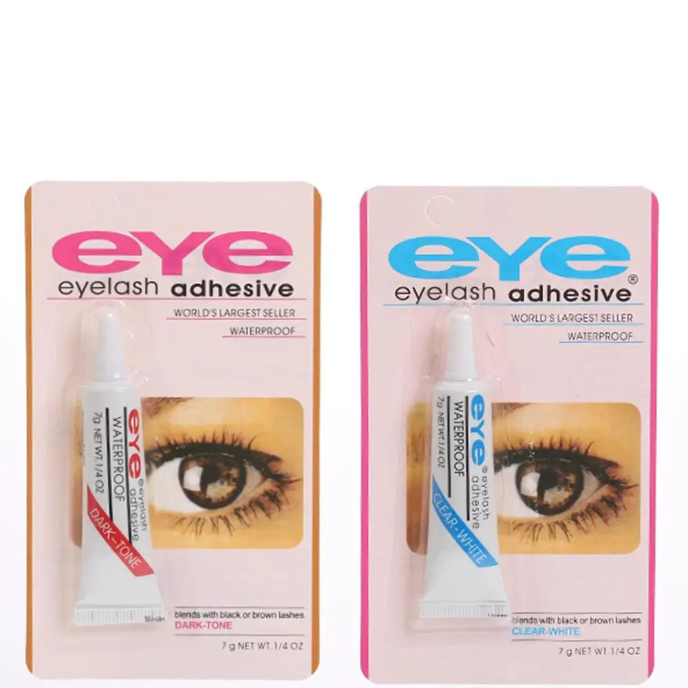 Duo клей для ресниц прозрачный белый/темно черный Водонепроницаемый Накладные