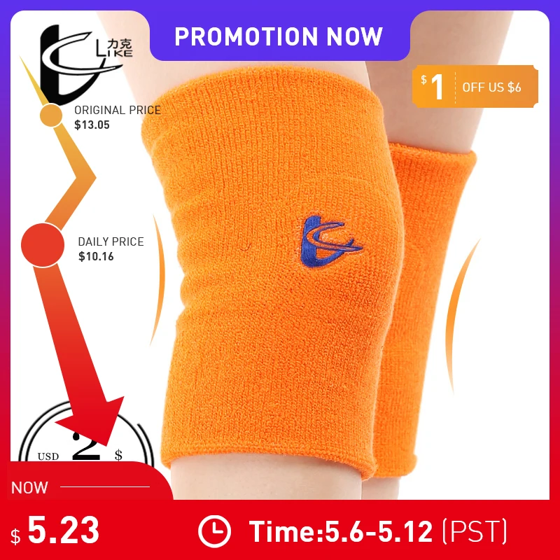2PCS Outdoor Cotton Autumn Winter Leg Warmers Elasticity Breathable Sweatproof Sports Safety Gym Fitness Knee Pad Sleeve LK8209 | Спорт и