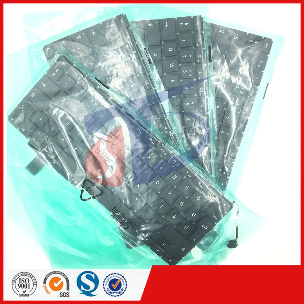 5 шт./лот A1297 Клавиатура HG для Apple Macbook Pro 17 &quotA1297 Венгрия 2009 2010 2011 год MB604 MC226 MC024 MC725