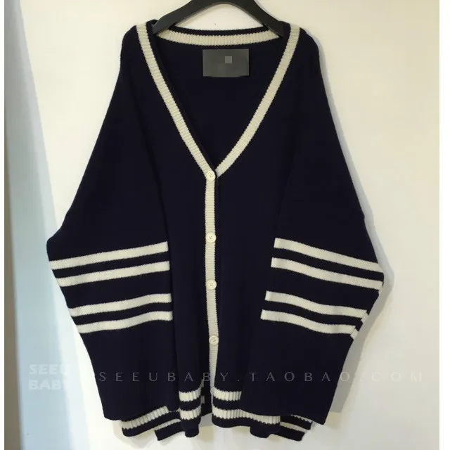 2018 осень длинный кардиган свитер женский свободный платье Женский вязаный