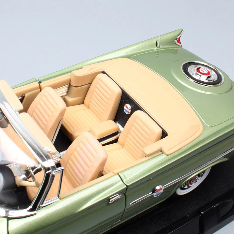 1:18, классика, Chrysler 300 F 1960, мускулы, большие машинки, серия букв, литые под давлением машины, модель, игрушки, миниатюры для мальчиков, коллектор