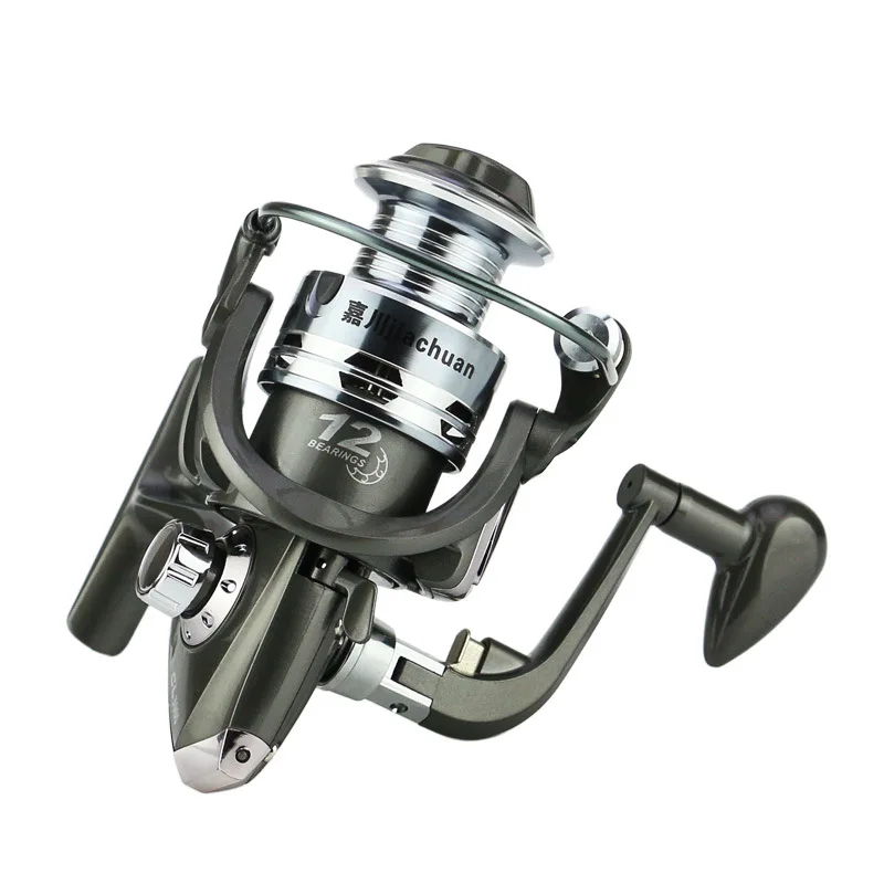 Rotating Fishing Reel 5.1:1 Spinning Upgraded Lightweight Baitcasting HS2000/3000/5000 Supplies High Quality | Спорт и развлечения