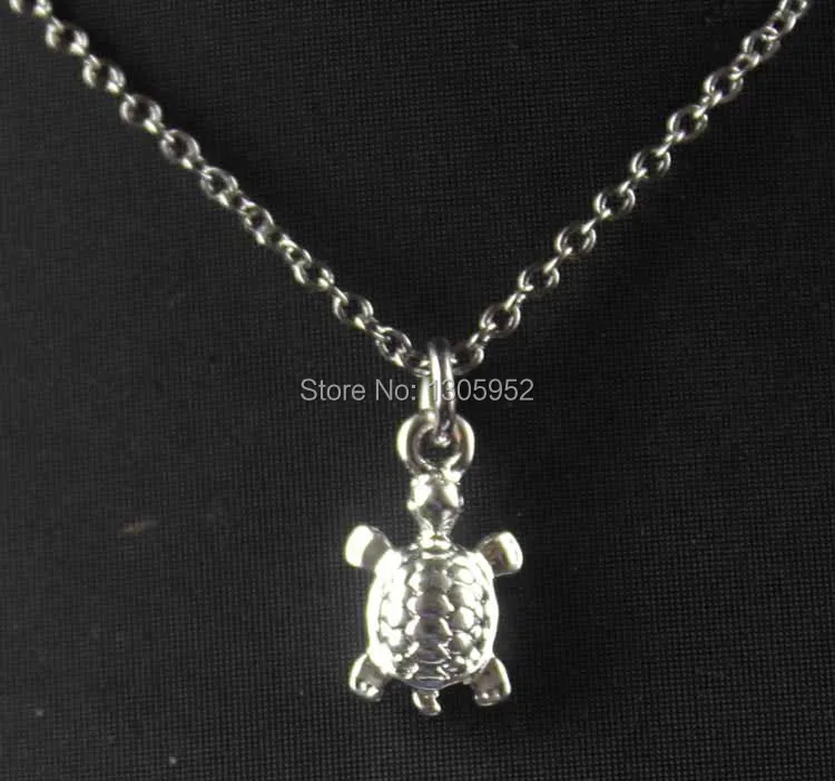 2016 подвесная цепь ожерелье красивые с серебряным покрытием и кулоны украшения