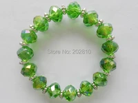 jewelry factory wholesale sales trendy pure natural green crystal bracelet bangle