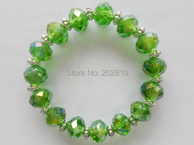Ювелирные изделия модный браслет и с натуральным зеленым кристаллом | Украшения