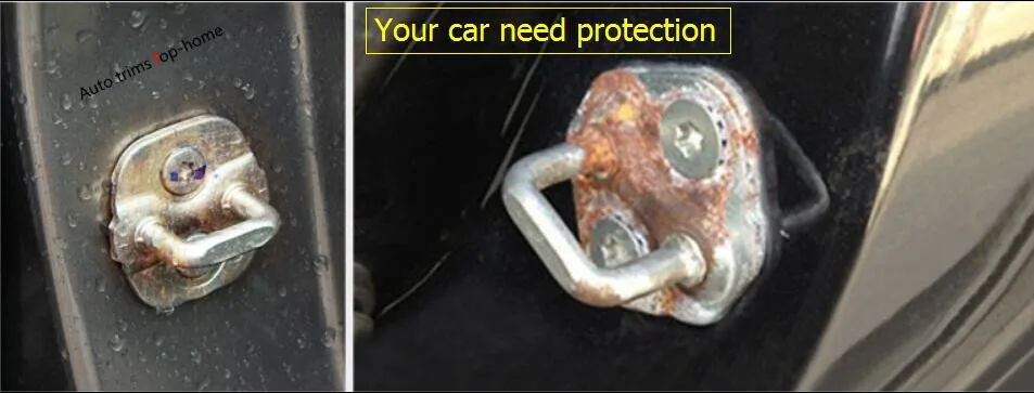 Аксессуары Yimaautotrims подходят для Volkswagen Tiguan 2010 2020 пряжка автомобильного замка