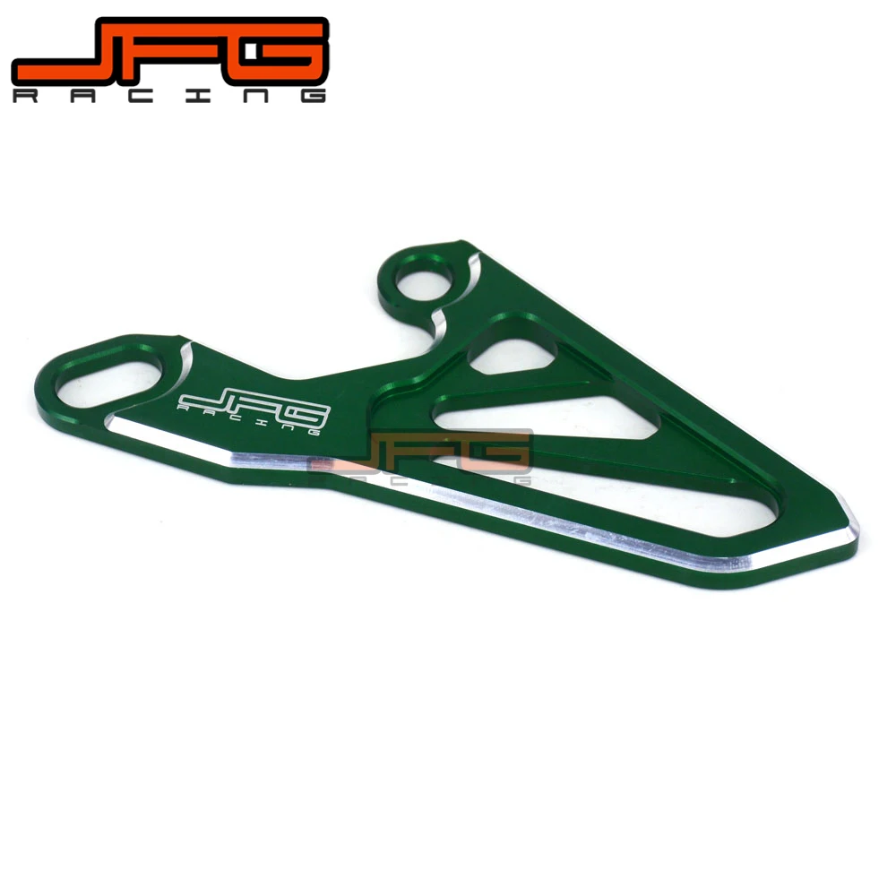 Заготовка ЧПУ зеленый передняя Звездочка крышка привода защита для KAWASAKI KX125 03-08 KX250 2005 2006 2007 2008 KX250F KX450F 06-17