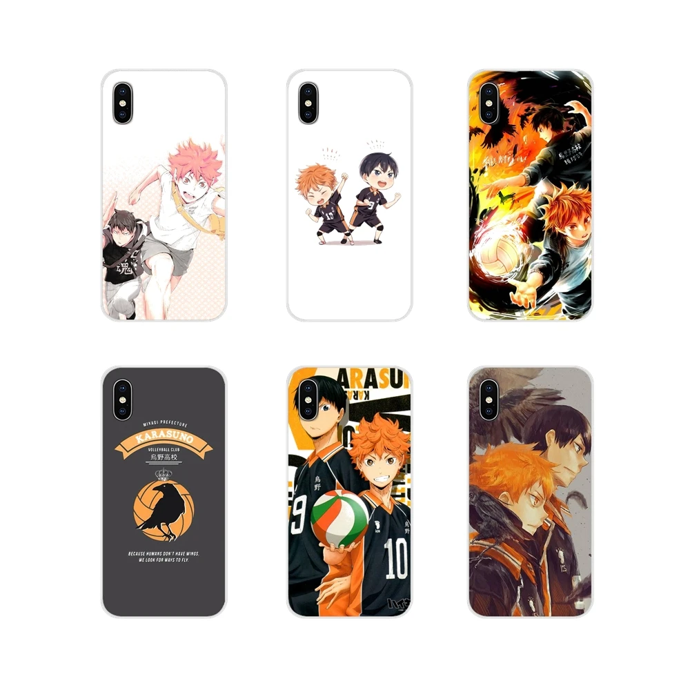 Аксессуары для телефона с аниме Haikyuu hinata Чехлы Huawei Nova 2 3 2i 3i Y6 Y7 Y9 Prime Pro GR3 GR5 2017 2018 2019