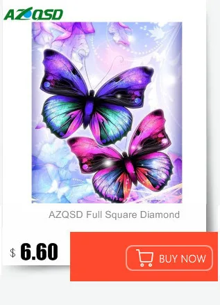 AZQSD полная дрель Алмазная картина Фламинго Алмазная вышивка животные Подарочная Алмазная мозаика домашний декор вышивка крестиком ручной работы