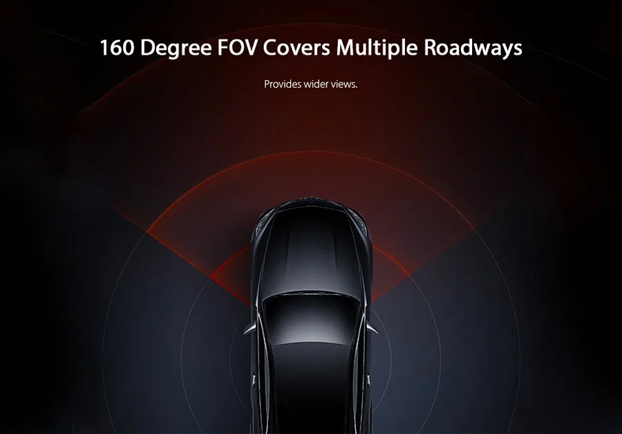 Xiaomi Mijia Carcorder умный видеорегистратор автомобиля Регистраторы F1.8 1080P 160 градусов Широкий формат 3-дюймовый HD Экран Carcorder автомобиля Регистраторы
