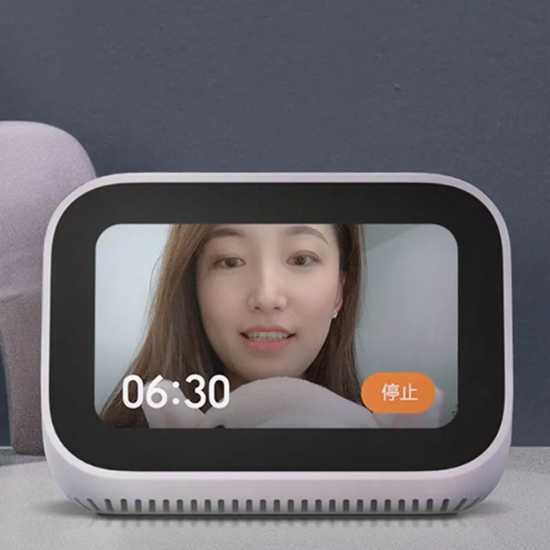 Xiaomi Xiao Ai сенсорный экран динамик белый искусственный интеллект Голосовое управление ling бытовая техника Массовая передача данных