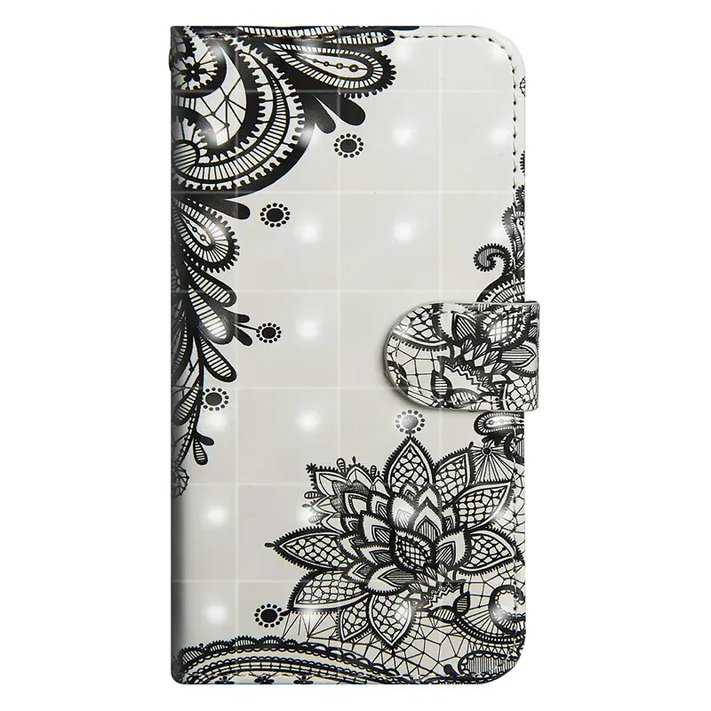 3D Flip PU Leather Case Fundas For Sony Xperia Z6 XA1 XA2 Ultra PLUS L1 E6 L2 XZ1 Cover Stand + Lanyard |