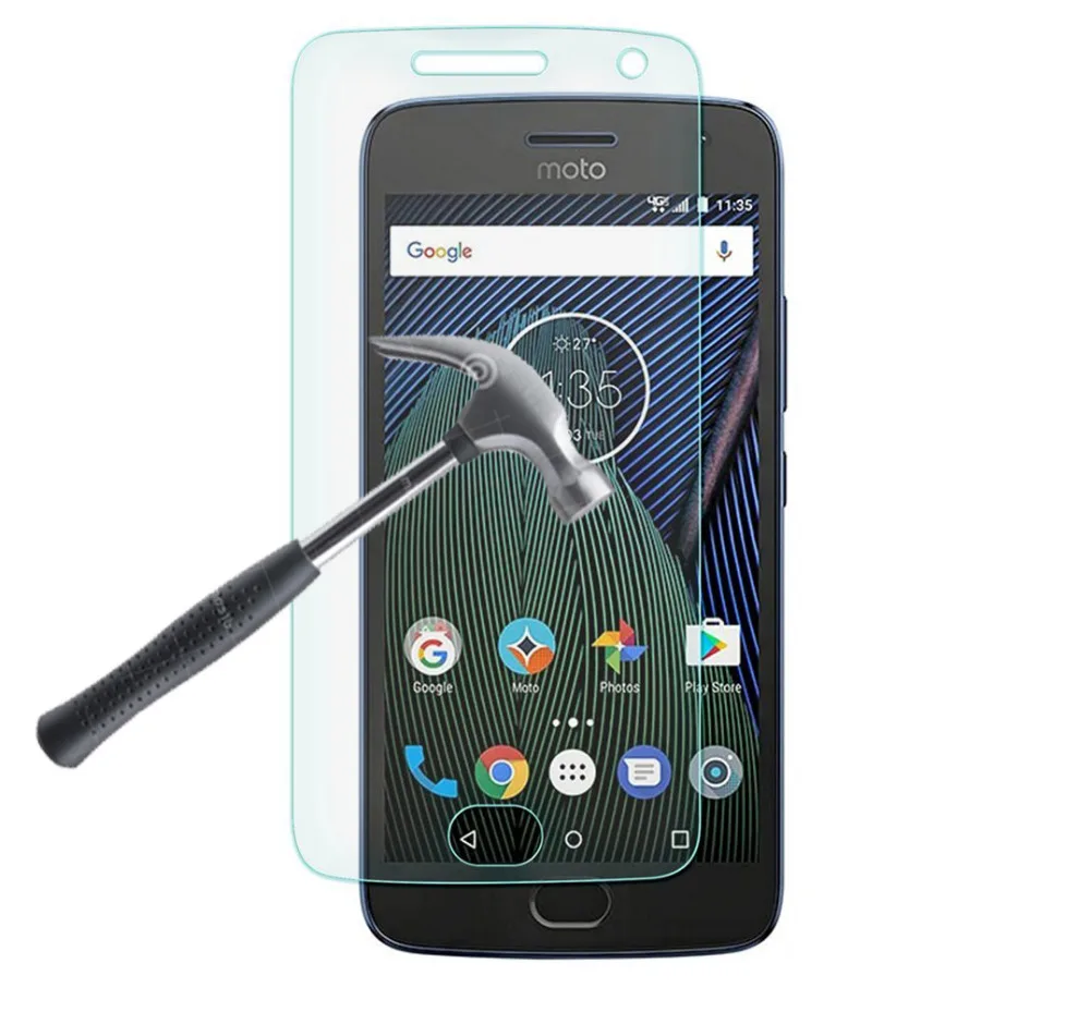 Закаленное стекло для Motorola Moto G5 твердость 9H ультратонкая защитная пленка