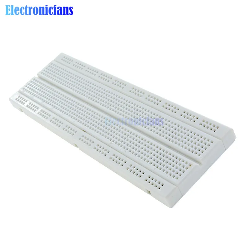 MB102 MB-102 MB 102 макетная плата PCB без пайки 830 точек связи белая для Arduino Shield