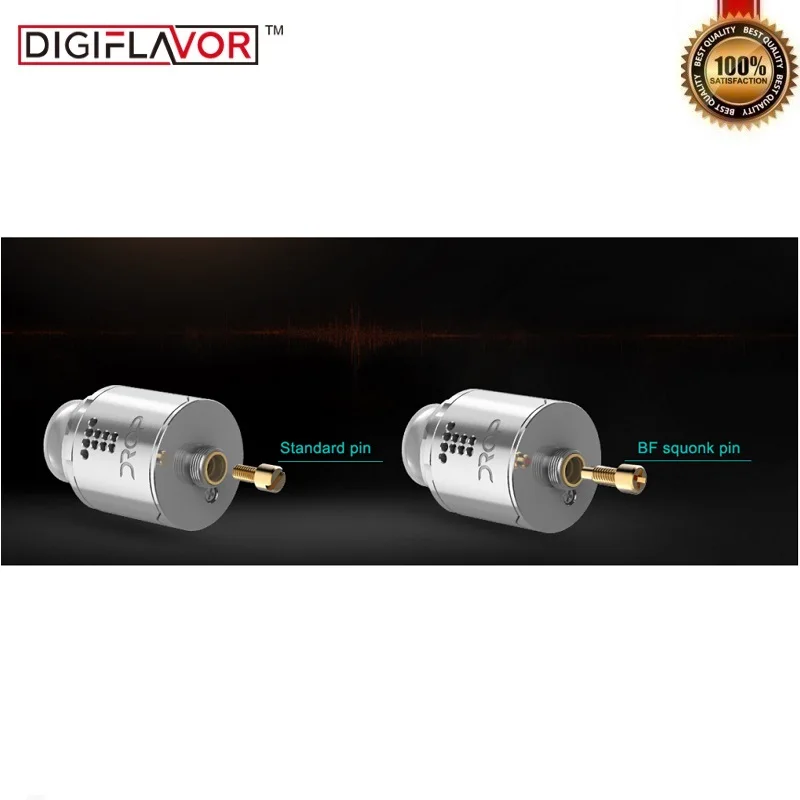 Оригинал Digiflavor Drop Solo RDA Tank одна катушка 22 мм атомайзер 24 Стандартный 510 и BF Squonk Pin