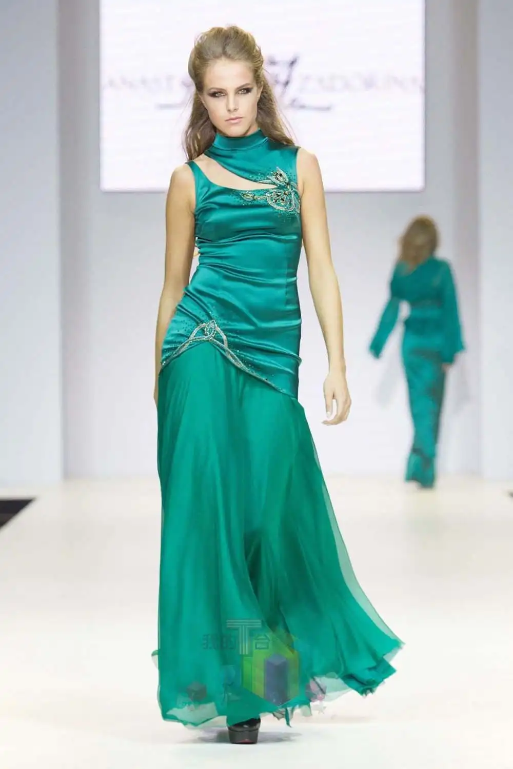 Anastasia Zadorina dress women evening the wedding short dresses back with a bow celebrity of 2013 | Свадьбы и торжества