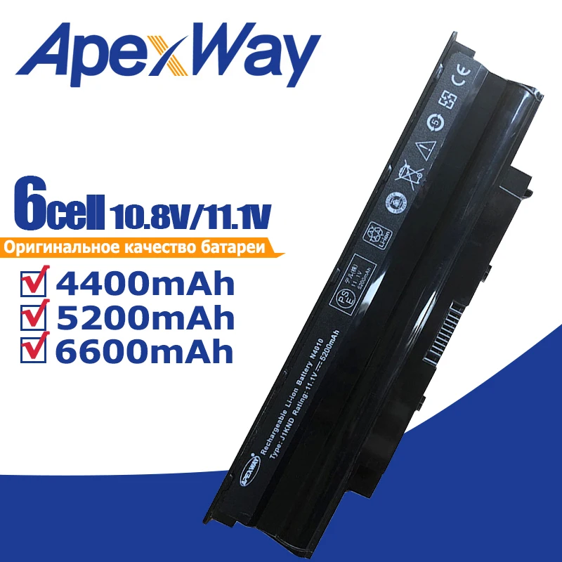 11 1 В 6cell Аккумулятор для ноутбука Dell Inspiron N5010 13R N3010D 14R 4010 14RD N4010 N4010D|battery for dell|laptop