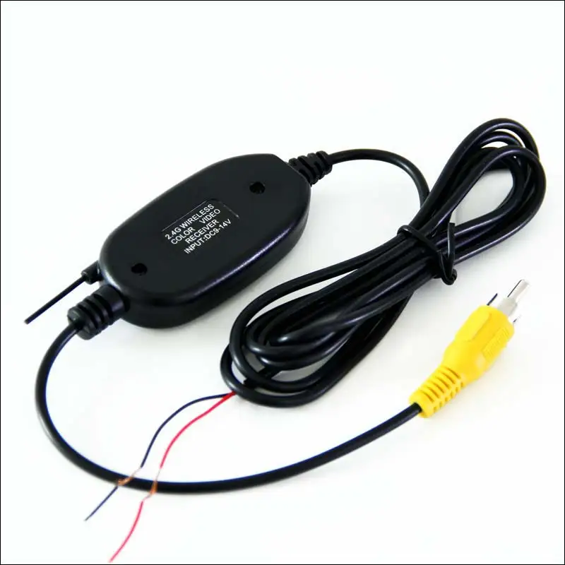 Беспроводной приемник передатчик BigBigRoad 2 4G RCA FM для камеры заднего вида|wireless rca