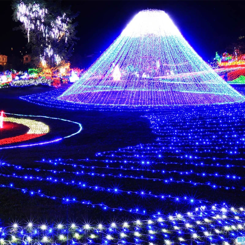 10M 100 Led String Garland Christmas AC110V AC220V Tree Fairy Light Waterproof Home Garden Party Outdoor Holiday Decoration