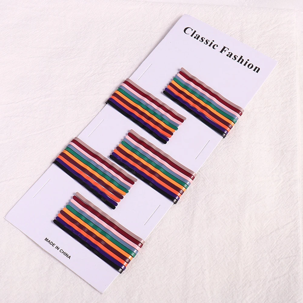 50 шт./компл. Карамельный цвет Для женщин модная одежда для девочек из металла