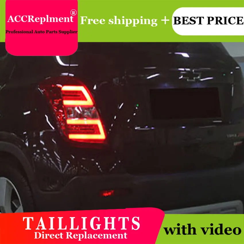 2PCS Car Styling for Chevrolet Trax Taillights 2014-2019 LED Tail Lamp+Turn Signal+Brake+Reverse light | Автомобили и мотоциклы