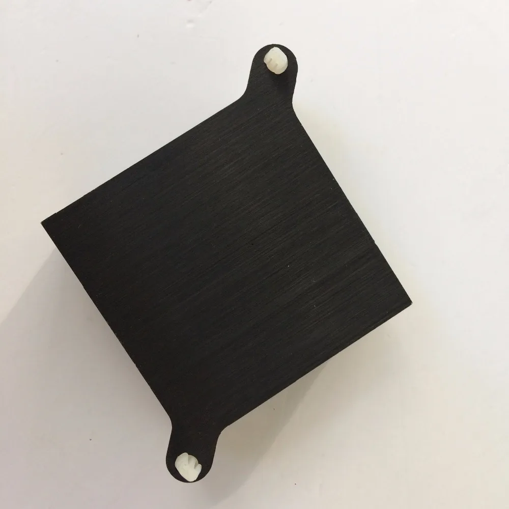 2 шт./лот 40x40x20 мм алюминиевый радиатор для электронного чипа LED RAM Охладитель