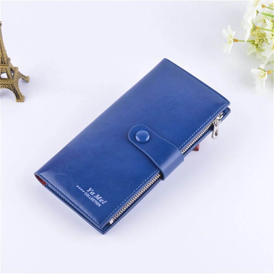 Women Wallet Leather Bag Female Purse Long Multifunction Wallet Phone Holder Wemen Cards Coins Purse Female Clutch Money Pocket
