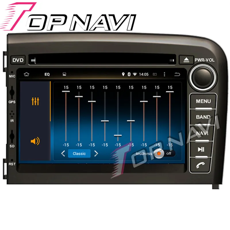 TOPNAVI " Восьмиядерный Android 8,0 автомобильный dvd-плеер для VOLVO S80 1998 1999 2000 2001 2002 2003 2004 2005 2006 Авторадио gps Navi