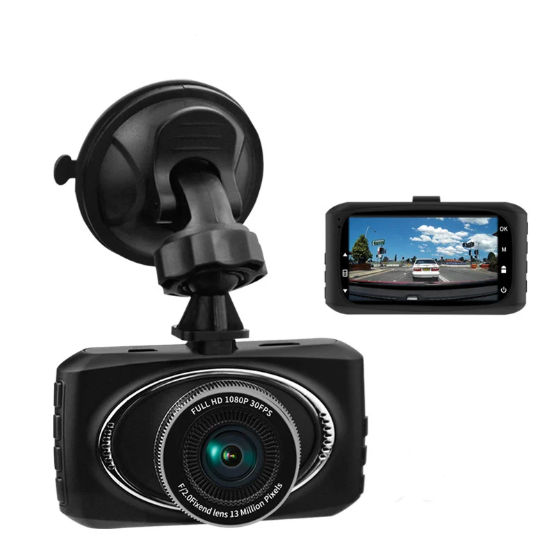 Dash Cam Driving Video Recorder Full HD 1080P 170 Degree Wide Angle Dashboard Camera with G-Sensor Loop Recording | Автомобили и