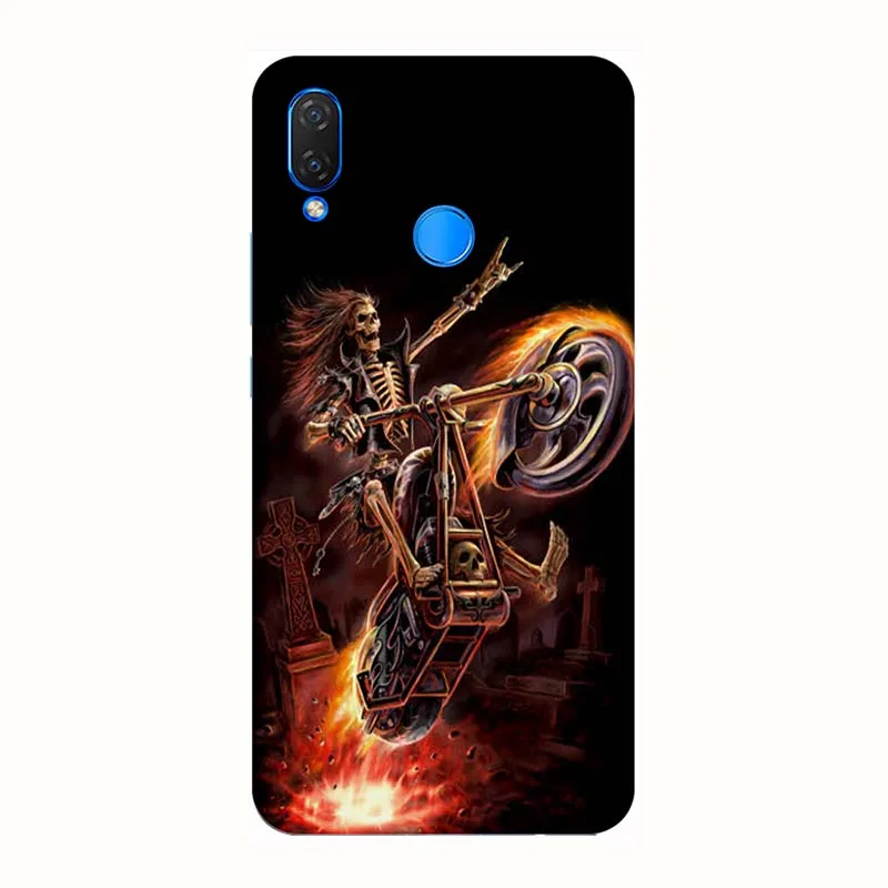 Мягкий силиконовый чехол для Cubot X19 X 19 5,9" чехол с принтом цветок Роза волк милый рисунок Кот Сова животное телефон Fundas чехол