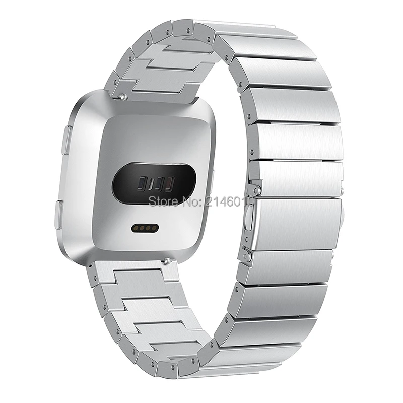 Ремешок из нержавеющей стали для наручных часов Fitbit Versa/Versa lite Edition/Versa Special Edition |