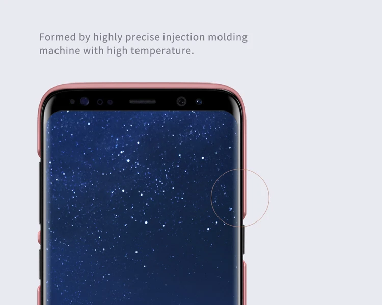 Для samsung Galaxy S8 чехол Nillkin матовый защитный жесткий защитный чехол-накладка матовый чехол для samsung S8