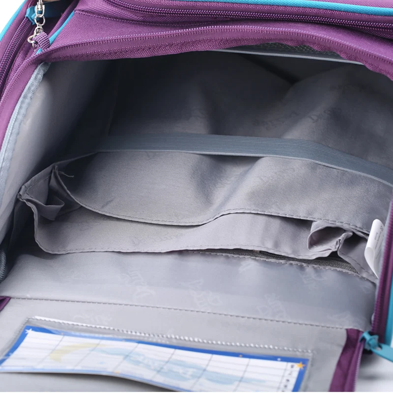 Delune Школьные ранцы для Обувь девочек бренд дети рюкзак высокое качество Bookbag