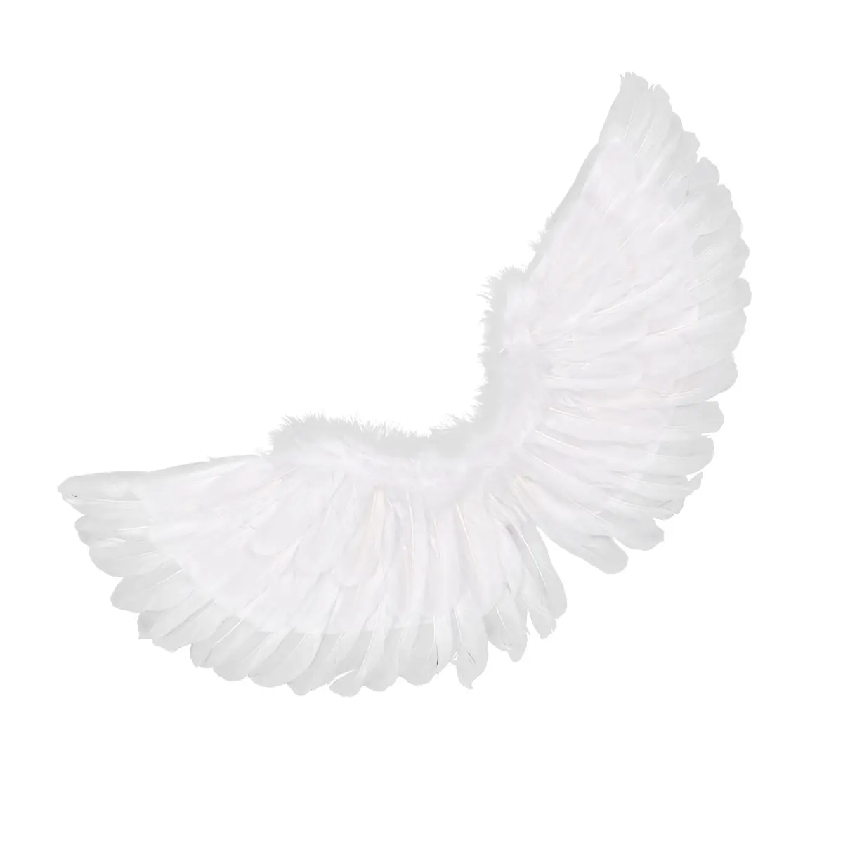 Women Children White Feather Angel Wings for Dance Party Cosplay Costume Stage Show Masquerade Carnival Holiday Fancy Dress |